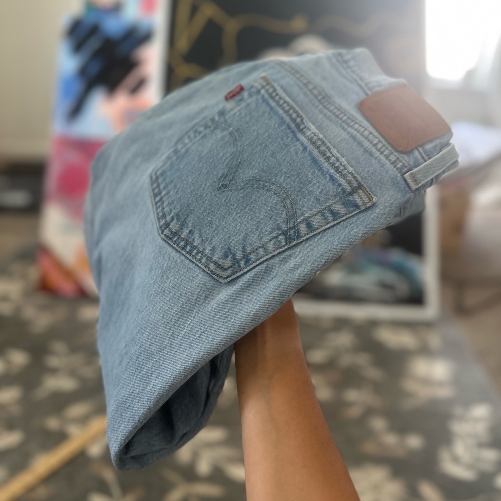 Levi's Sky Blue Denim Jeans